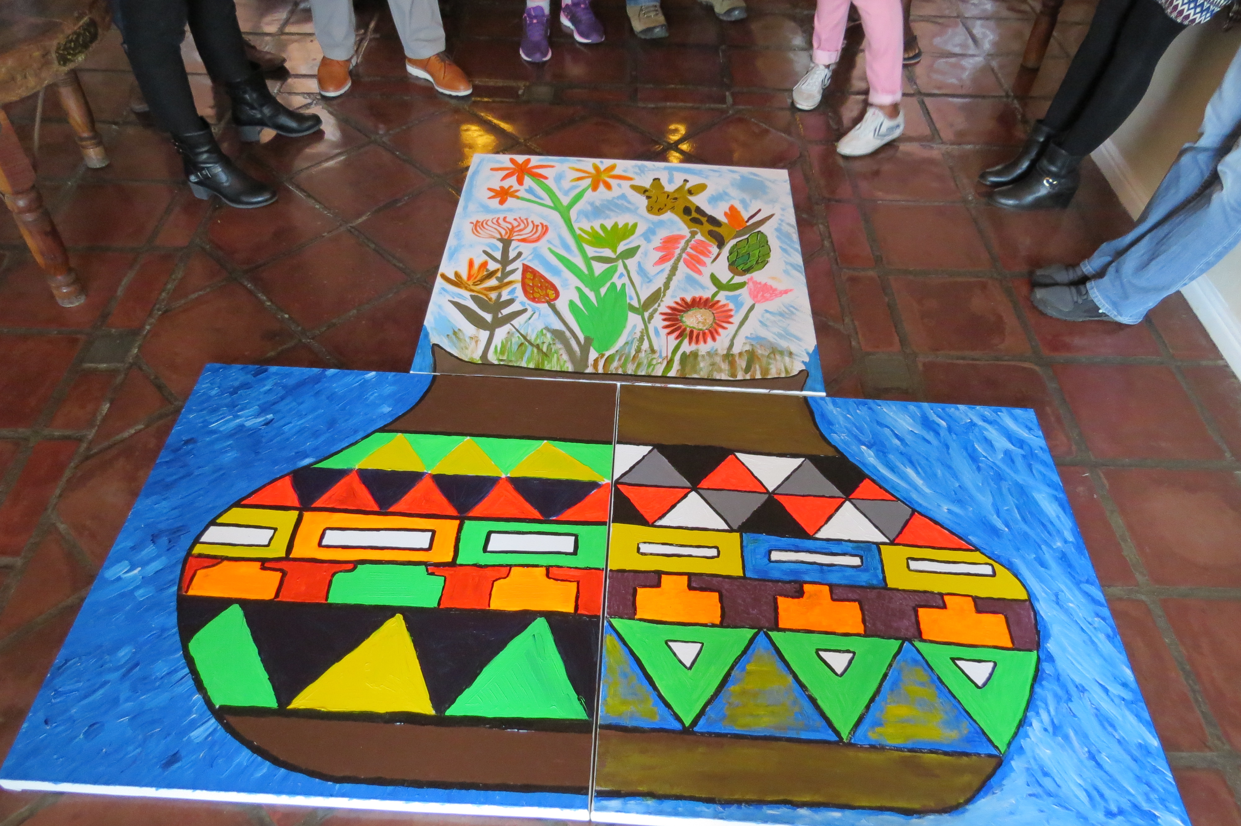Puzzle Art Team Building in Cape Town